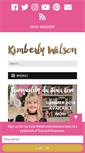 Mobile Screenshot of kimberlywilson.com